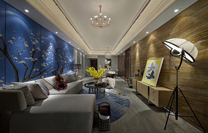 中式浪漫風(fēng)格全屋家居設(shè)計效果圖